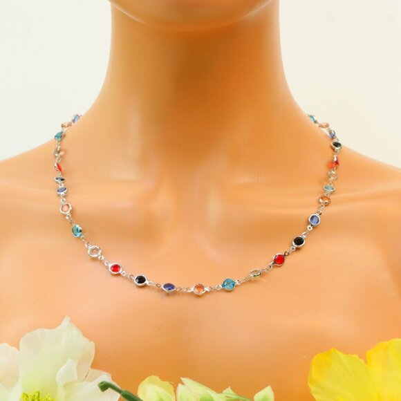 Minimalist Necklace, Sleek & Modern Design, Women’s Fashion, YC110440-N - Picture 4 of 10